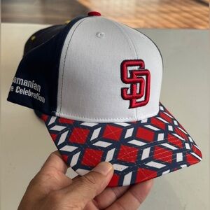 San Diego Padres Hat Cap Adult Snapback